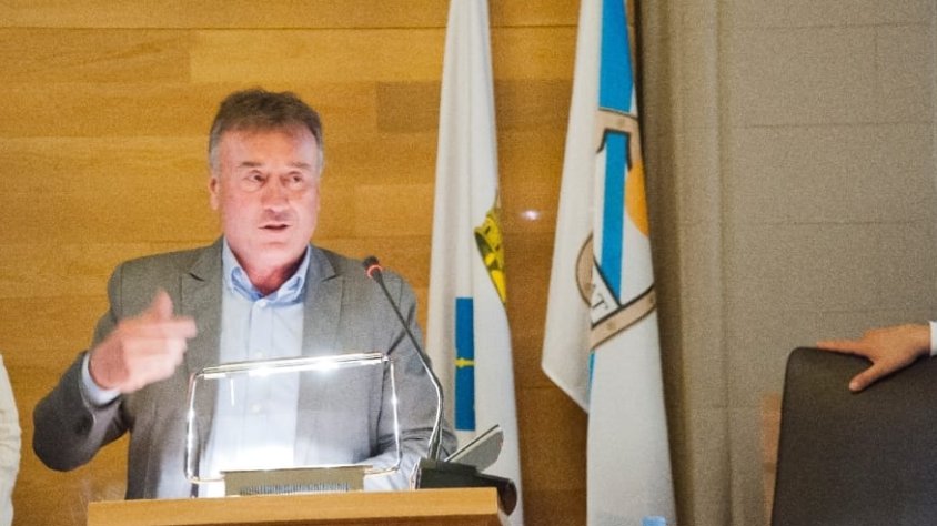 Luis Quiñonero, presidente de la AE Prat